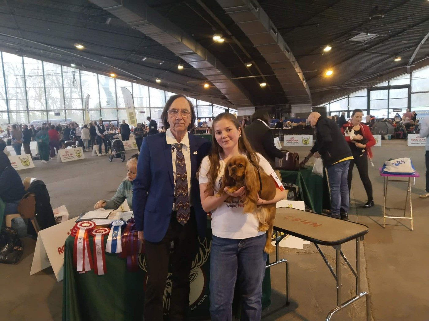 22 février 2026 Expo de CAMBRAI un de nos chiots VAIANA de la vallée des Fayts reçoit un CACS Jeune avec le qualicatif EXCELLENT